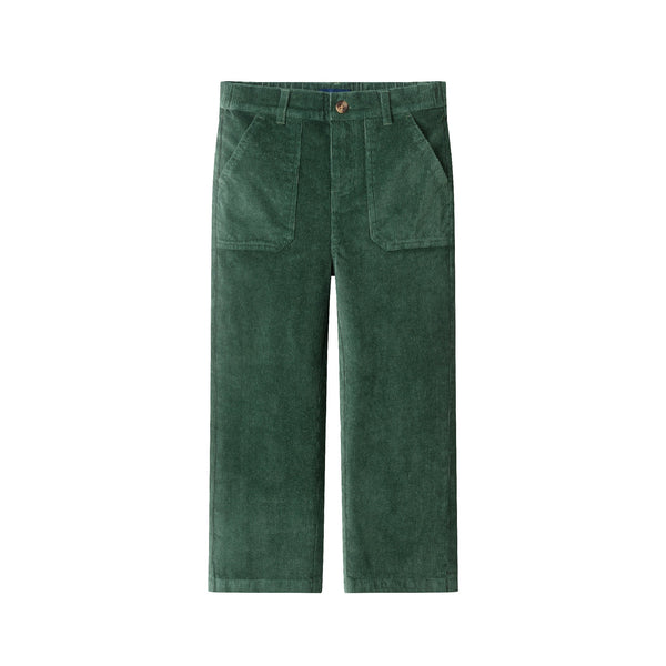 kids-wide-leg-corduroy-pants-green Sophia's StylePants-1